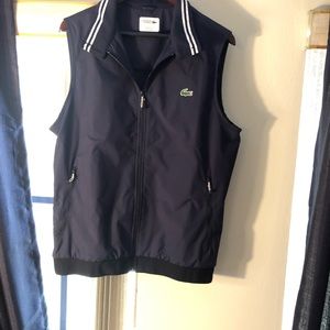 Lacoste golf vest!